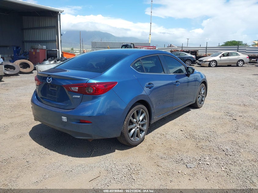 Vin: 3mzbn1v34jm204363, lot: 45688252, mazda mazda3 touring 20184