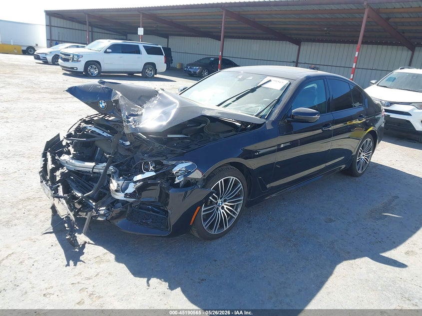 Vin: wbaje5c51kww31394, lot: 45688277, bmw 540i 20192