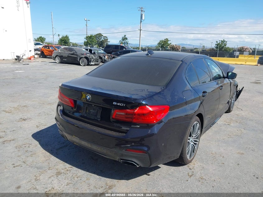 Vin: wbaje5c51kww31394, lot: 45688277, bmw 540i 20194