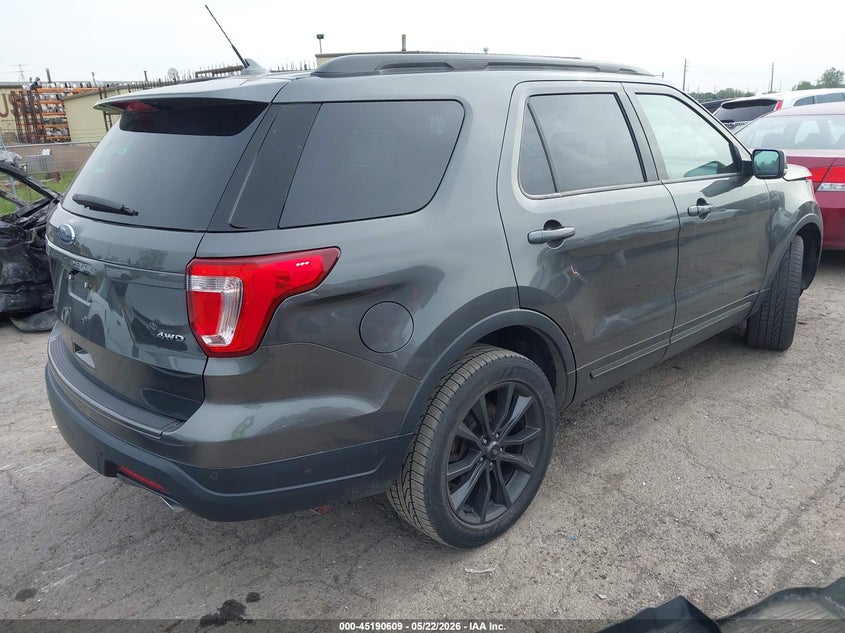 2018 FORD EXPLORER auction photo 4