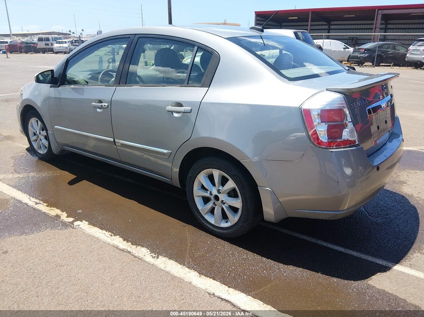 2012 NISSAN SENTRA auction photo 3