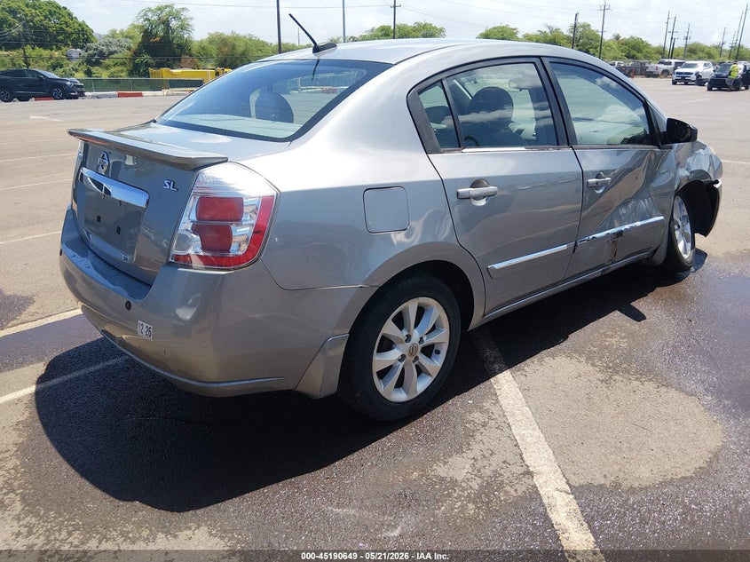 2012 NISSAN SENTRA auction photo 4