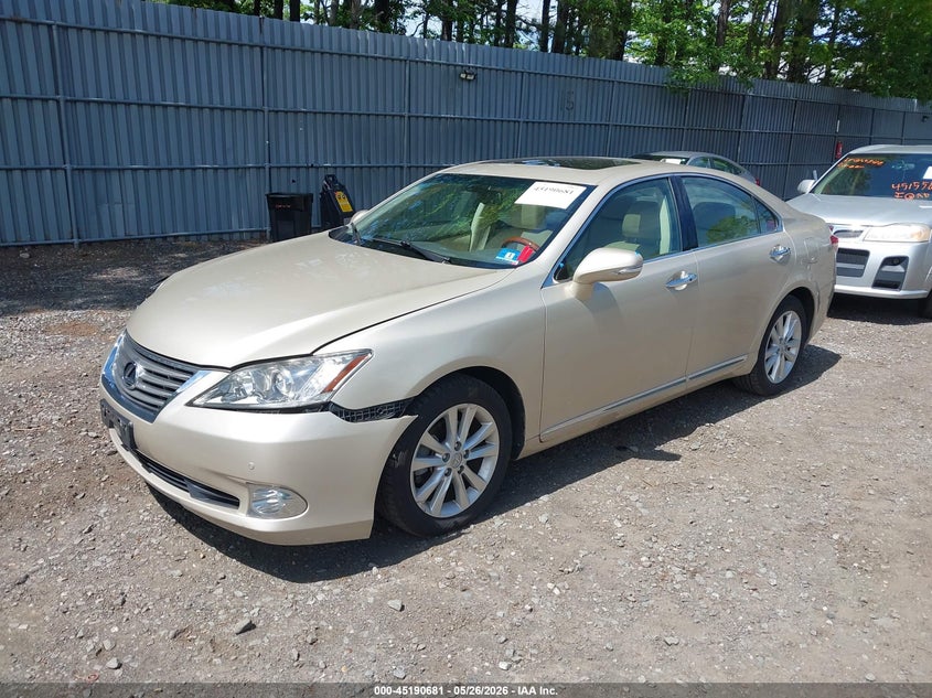 Vin: jthbk1eg1a2365239, lot: 45688393, lexus es 350 20102