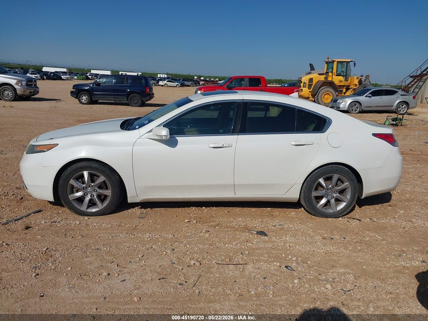 2012 Acura Tl 3.5 white Lot 111045190720 Vin 19UUA8F57CA028863