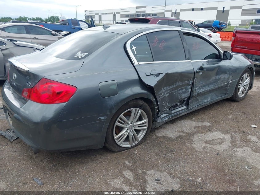 Vin: jn1dv6ap2cm812448, lot: 45688469, infiniti g25 journey 20124