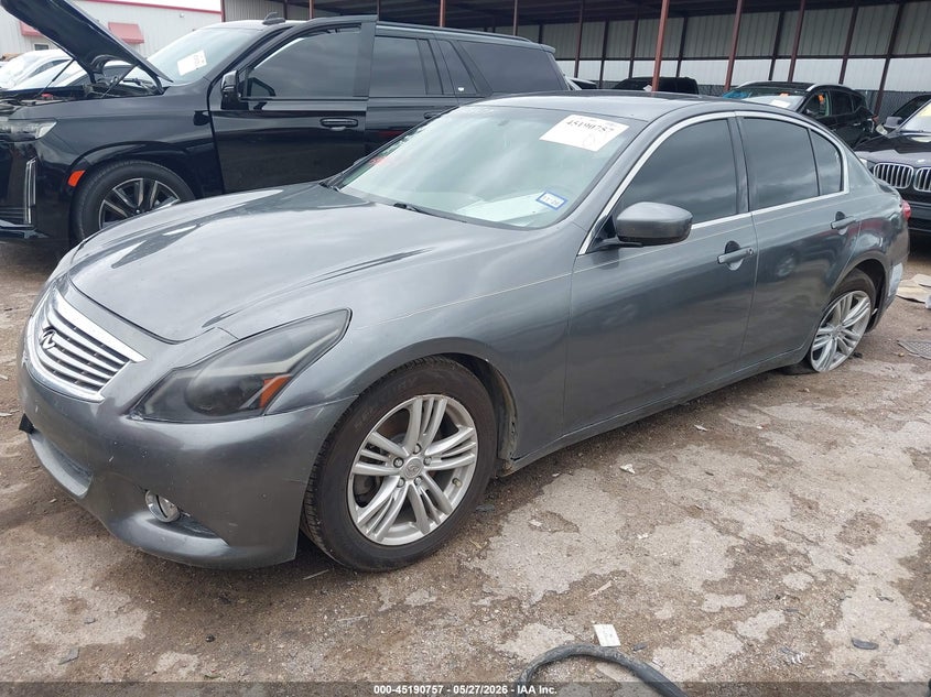 2012 INFINITI G25 auction photo 2