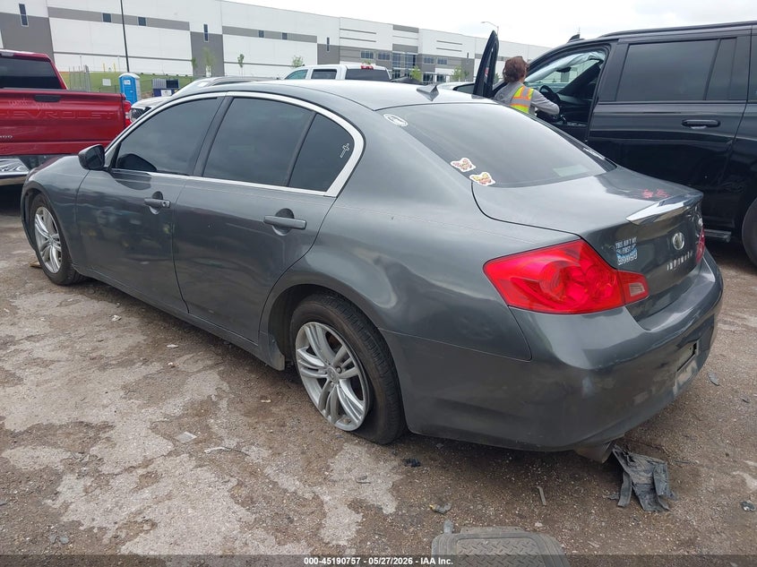 2012 INFINITI G25 auction photo 3