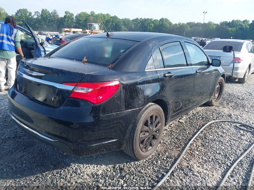 2013 CHRYSLER 200 SEDAN 3.6L V-6 DOHC, VVT, 283HP