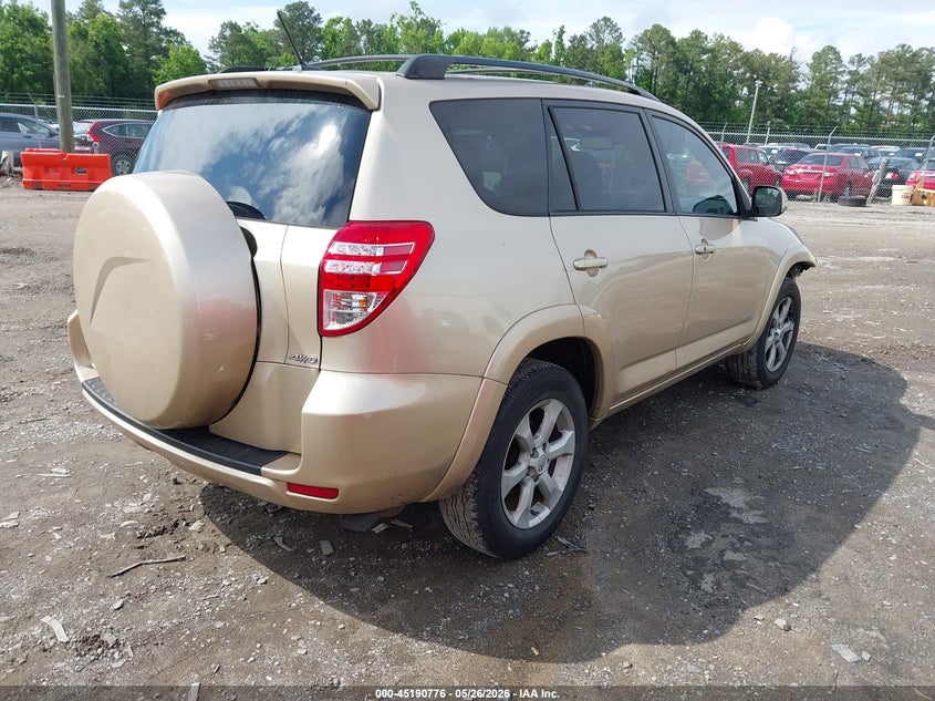 2012 Toyota Rav 4 2.5 Rav4 Limited beige Lot 111045190776 Vin 2T3DF4DV0CW232207