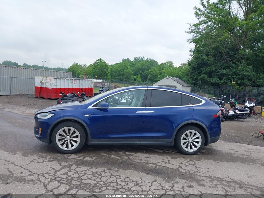 2016 Tesla Model X 60D/70D/75D/90D VIN: 5YJXCAE24GF014131 Lot: 45190810