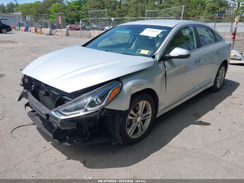 2018 Hyundai Sonata Sel 5NPE34AF8JH638668 photo 1