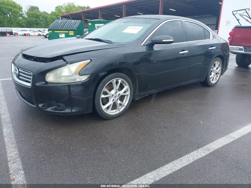 1N4AA5AP2CC857097 2012 Nissan Maxima 3.5 3.5 Sv Black