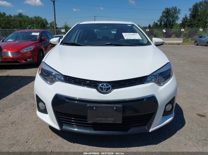 2014 TOYOTA COROLLA SEDAN 1.8L I-4 DOHC, VVT, 132HP