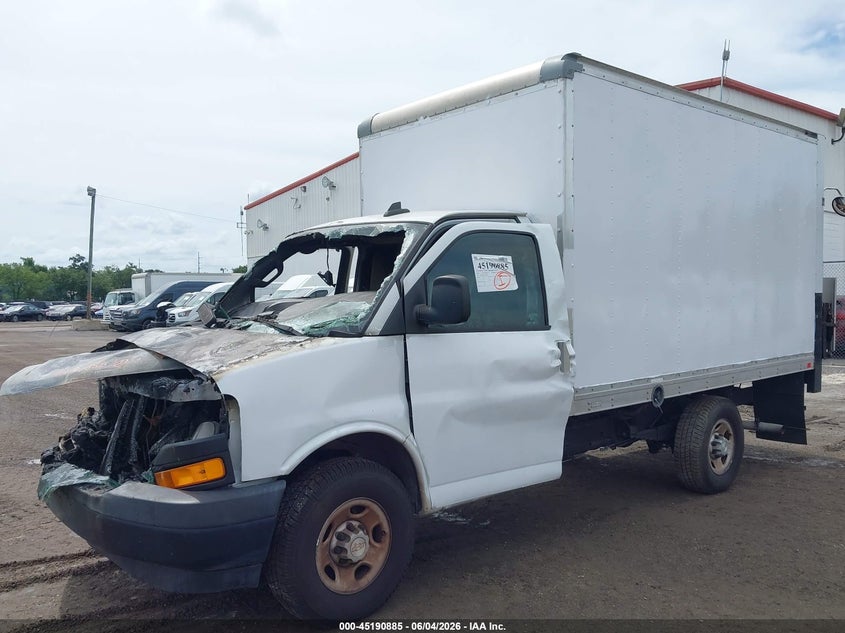 2021 Chevrolet Express Cutaway Work Van 1GB0GRFP5M1156706 photo 1