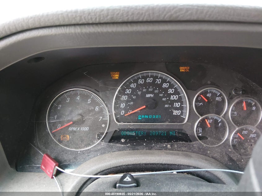2003 GMC Envoy Xl Sle VIN: 1GKET16S836130089 Lot: 45190935