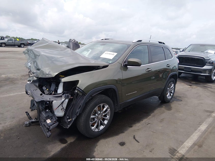 2019 JEEP CHEROKEE auction photo 2