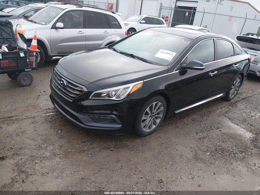 2016 Hyundai Sonata Sport 5NPE34AFXGH309852 photo 1