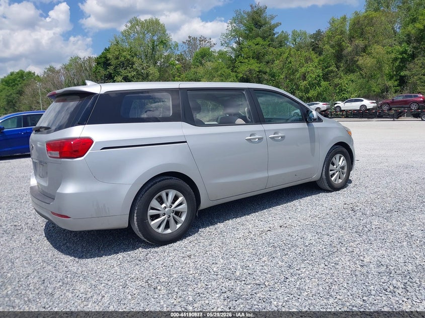 Vin: kndma5c12j6409776, lot: 45688705, kia sedona l 20184