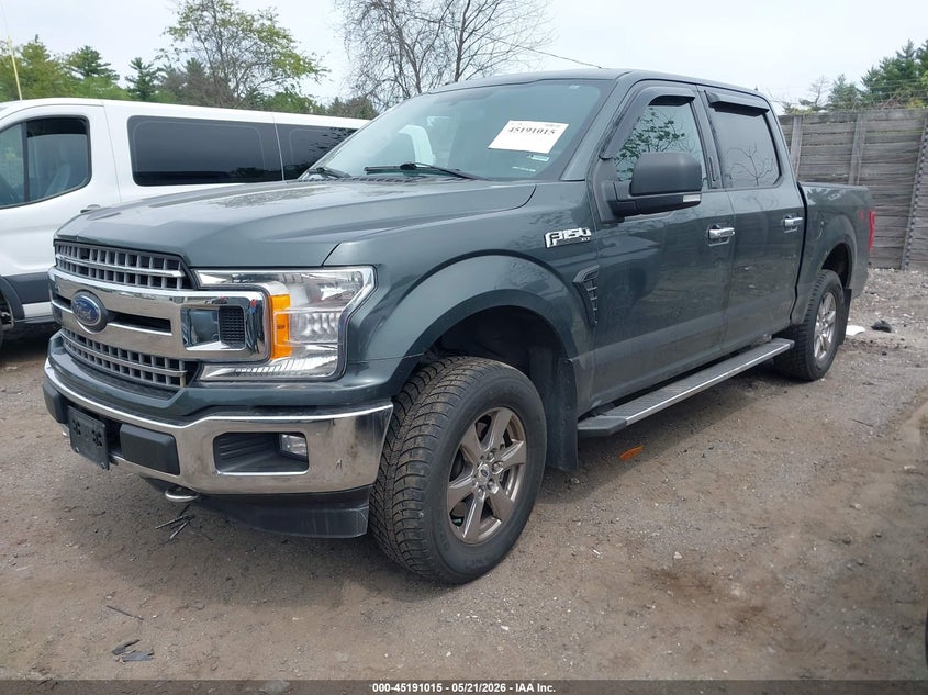 Vin: 1ftew1ep2jkf65338, lot: 45688743, ford f-150 xlt 20182