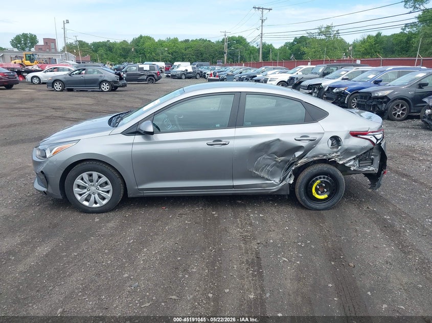 2021 Hyundai Accent Se VIN: 3KPC24A60ME143948 Lot: 45191045
