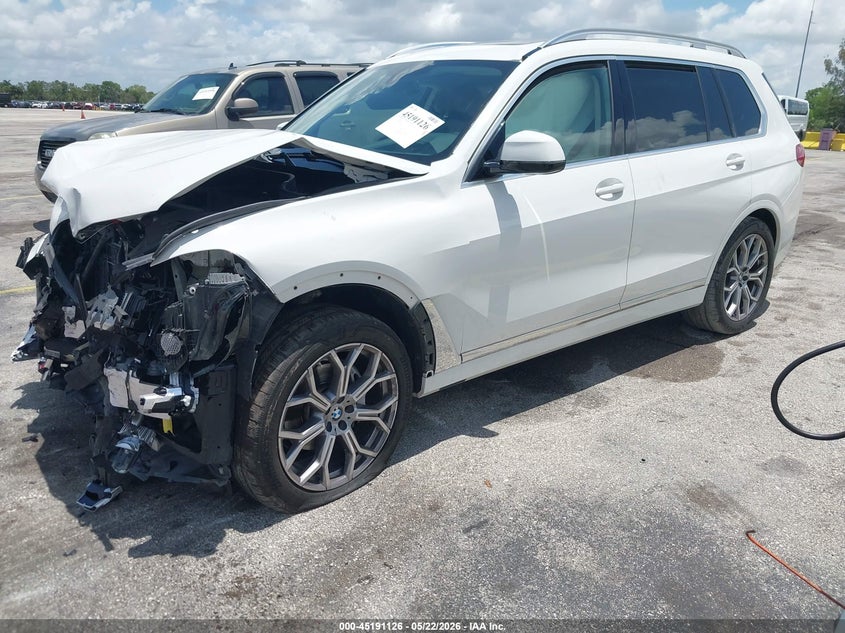 Vin: 5uxcw2c08n9l23894, lot: 45688854, bmw x7 xdrive40i 20222