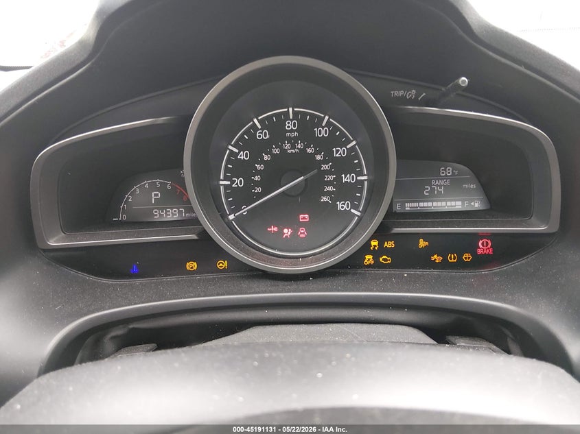 2018 MAZDA 3 SEDAN 2.5L I-4 DI, DOHC, VVT, 184HP