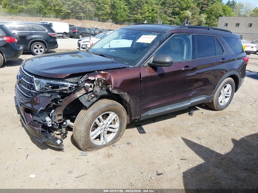 Vin: 1fmsk8dh9lgc38888, lot: 45688884, ford explorer xlt 20202