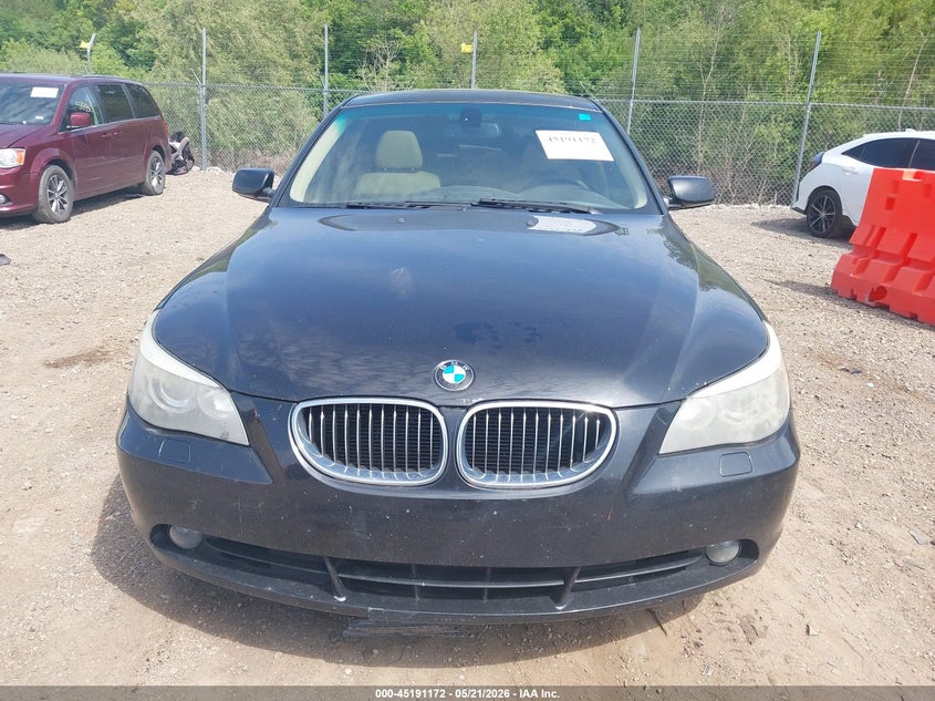 2007 BMW 530I VIN: WBANE73547CM44737 Lot: 45191172