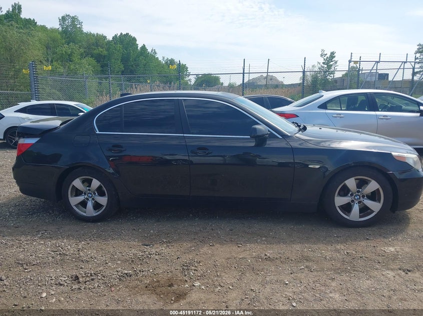 2007 BMW 530I VIN: WBANE73547CM44737 Lot: 45191172