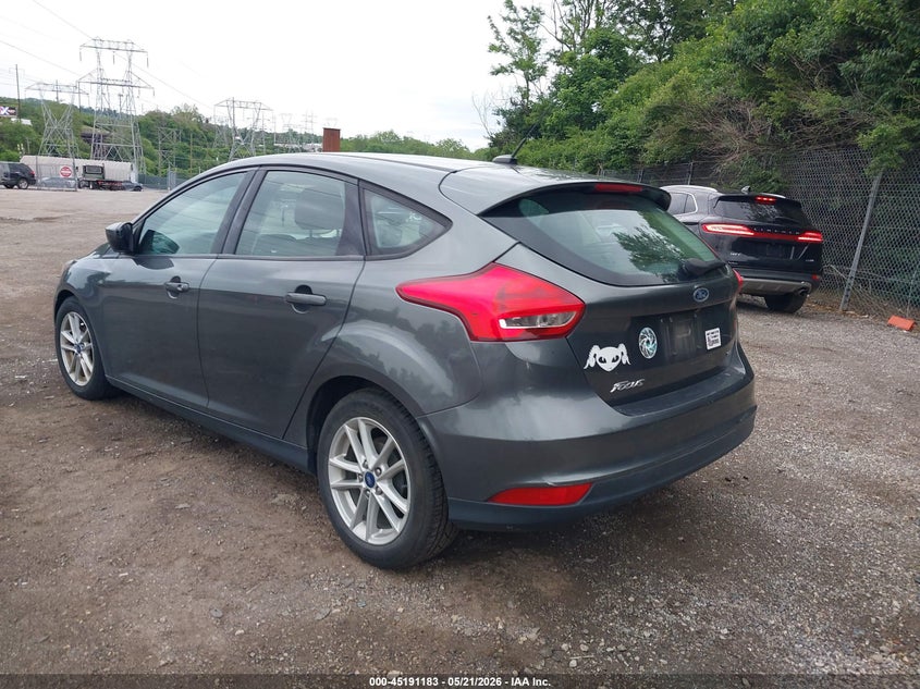 Vin: 1fadp3k29jl295473, lot: 45688911, ford focus se 20183