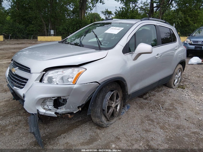 Vin: kl7cjpsb1gb603567, lot: 45688913, chevrolet trax lt 20162
