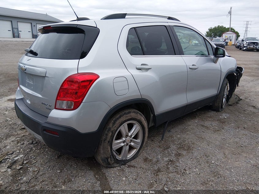 Vin: kl7cjpsb1gb603567, lot: 45688913, chevrolet trax lt 20164