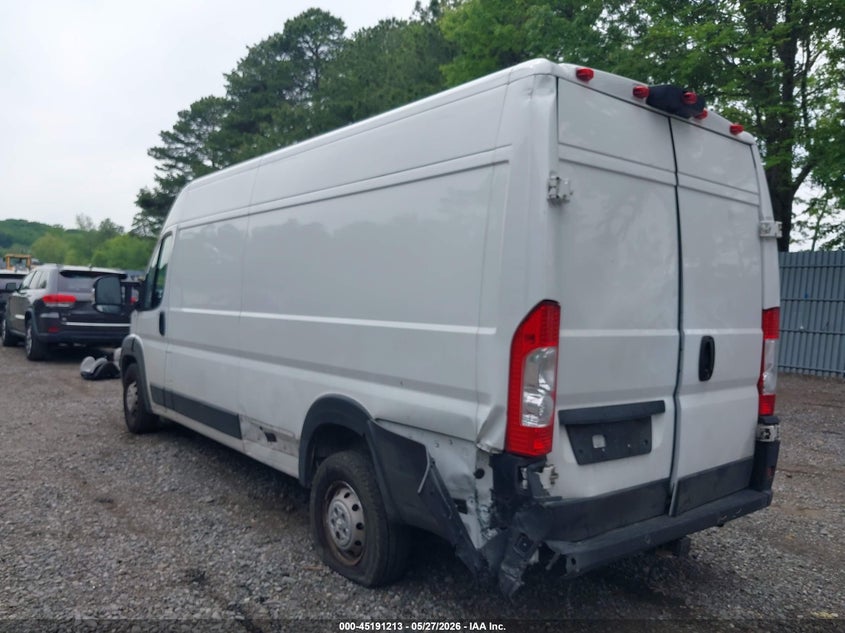 Vin: 3c6urvjg1le122403, lot: 45688941, ram promaster 3500 cargo van high roof 159 wb ext 20203