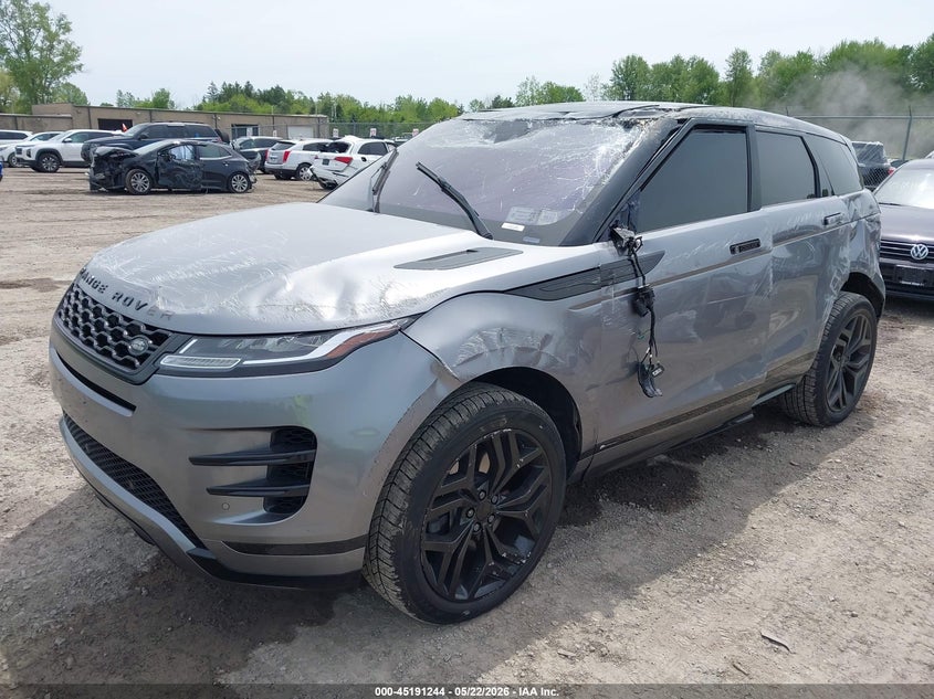 Vin: salzt2gx5lh100302, lot: 45688972, land rover range rover evoque r-dynamic s 20202