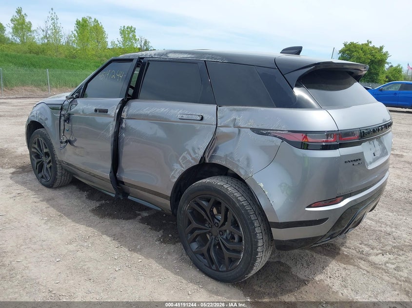 Vin: salzt2gx5lh100302, lot: 45688972, land rover range rover evoque r-dynamic s 20203