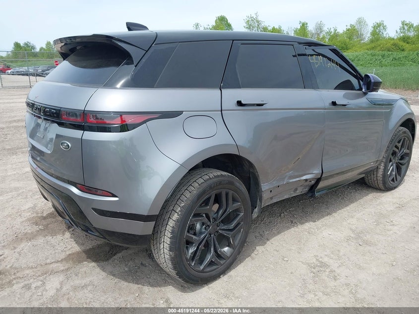 Vin: salzt2gx5lh100302, lot: 45688972, land rover range rover evoque r-dynamic s 20204