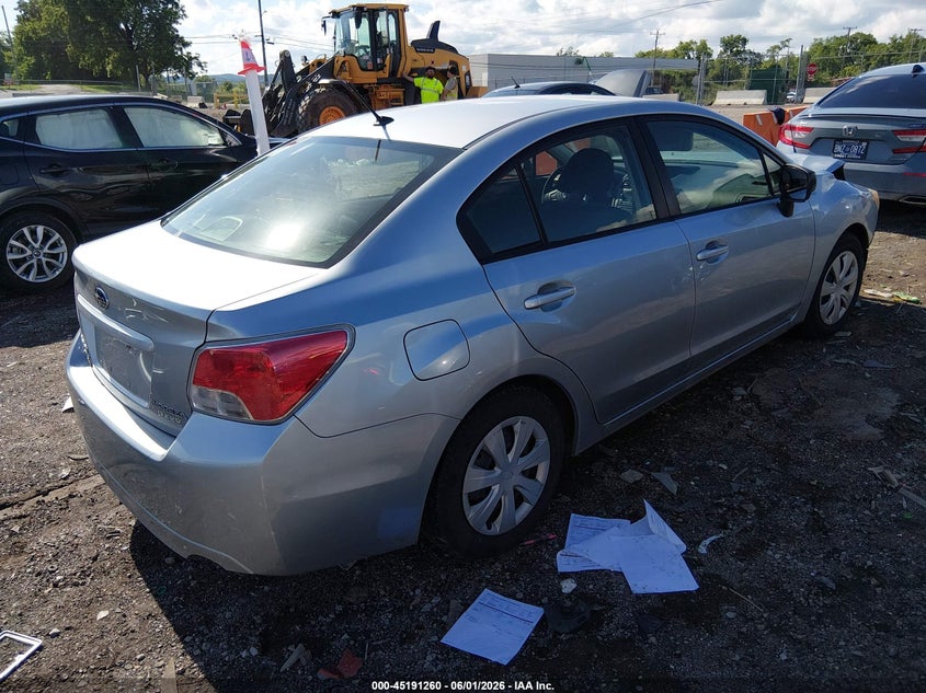 Vin: jf1gjaa61eh023449, lot: 45688988, subaru impreza 2.0i 20144