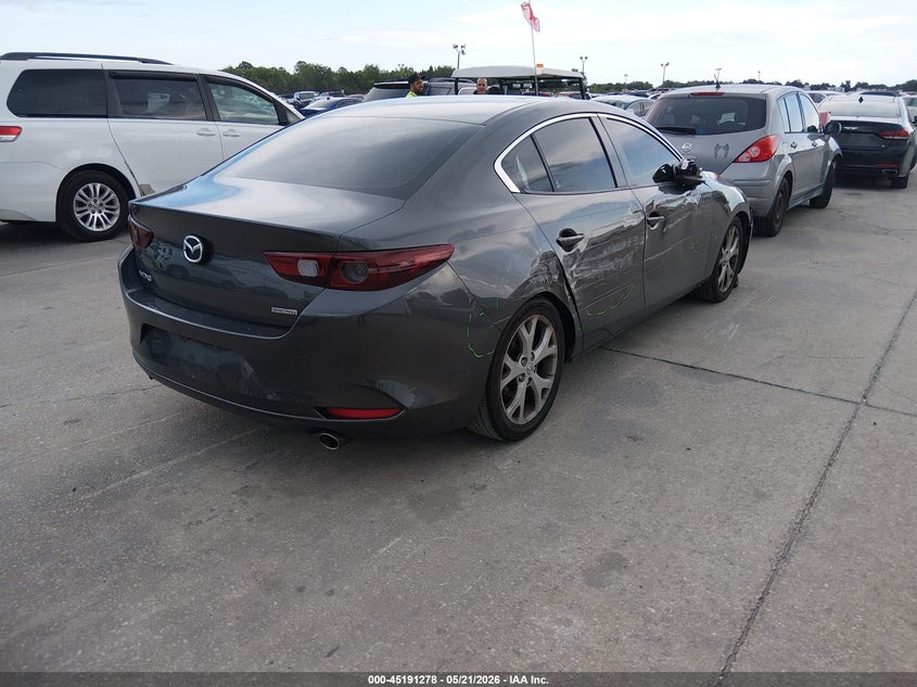 Vin: jm1bpacl5k1108126, lot: 45689006, mazda mazda3 select package 20194