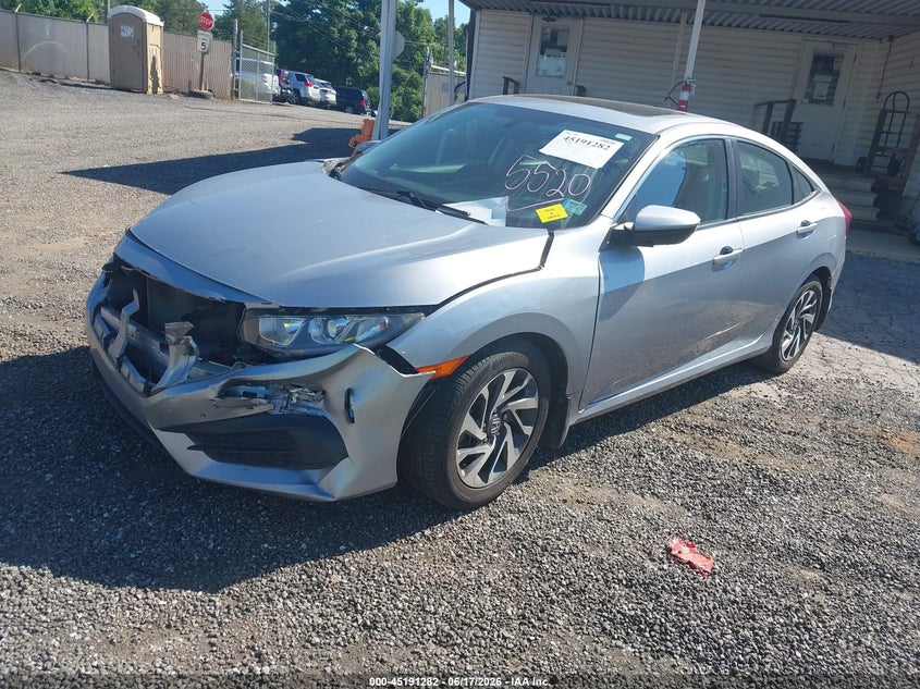 2017 Honda Civic Ex 19XFC2F73HE017251 photo 1