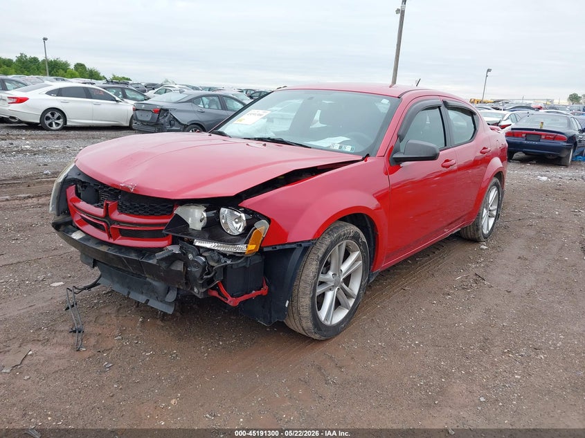 Vin: 1c3cdzab3en175251, lot: 45689028, dodge avenger se 20142