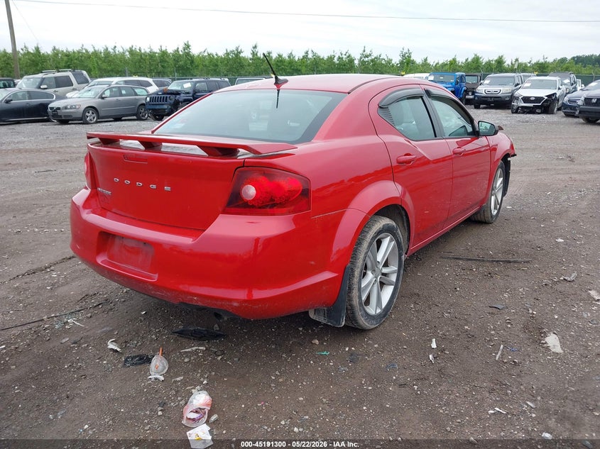 Vin: 1c3cdzab3en175251, lot: 45689028, dodge avenger se 20144