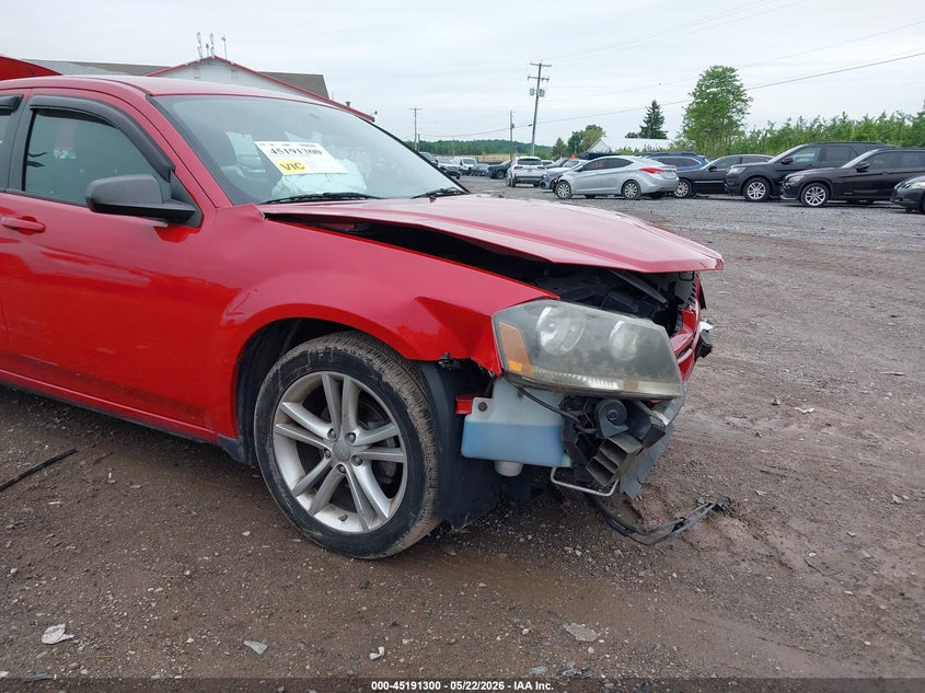 2014 Dodge Avenger Se VIN: 1C3CDZAB3EN175251 Lot: 45191300