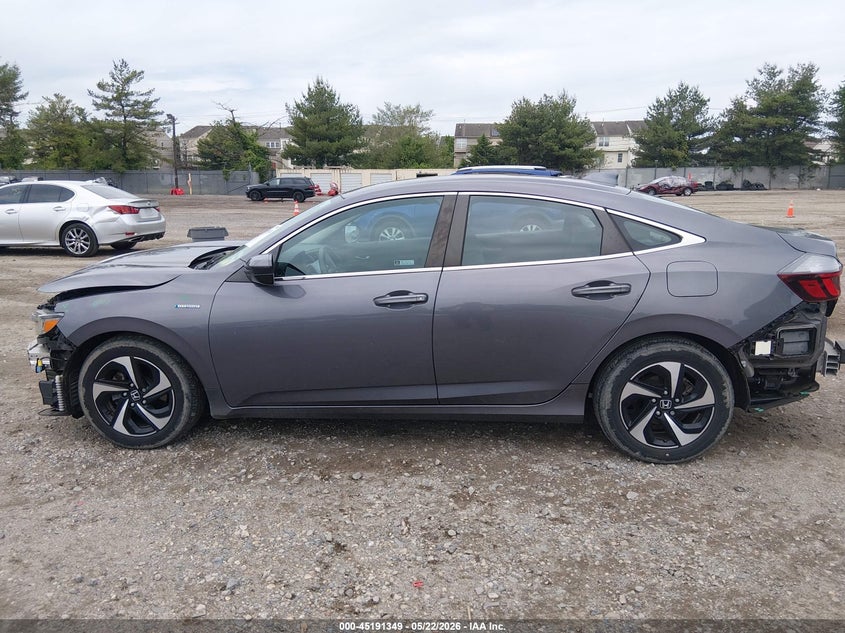 2022 Honda Insight Ex VIN: 19XZE4F5XNE007460 Lot: 45191349