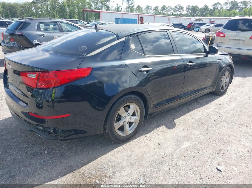 Vin: knagm4a77f5653682, lot: 45689092, kia optima lx 20154