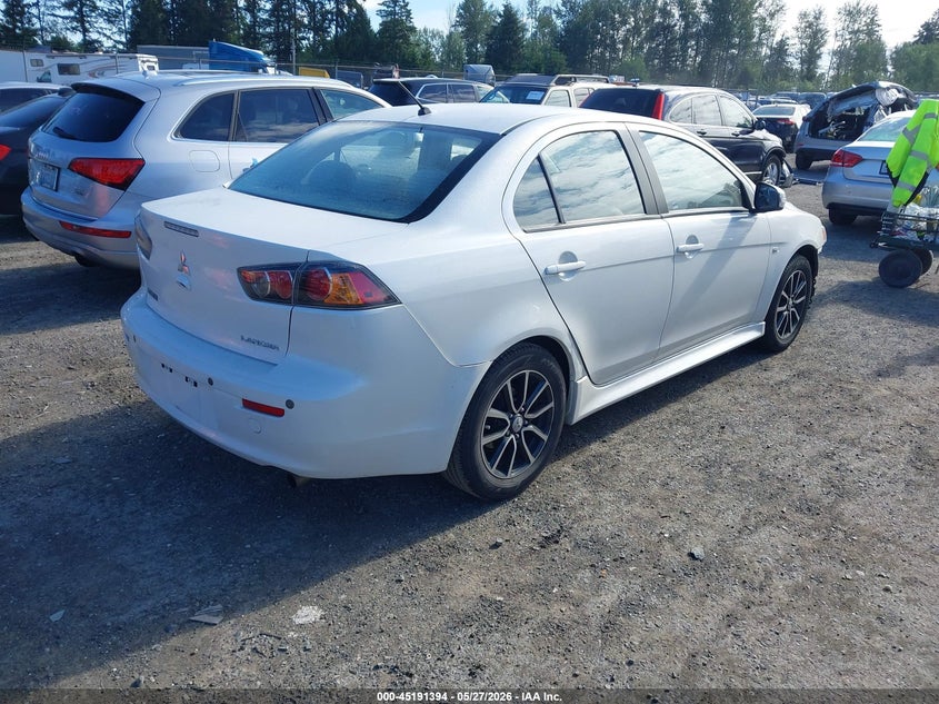 Vin: ja32u2fu5hu015700, lot: 45689122, mitsubishi lancer es/le 20174