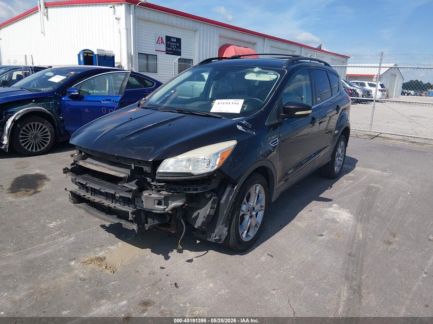 Vin: 1fmcu9h99dud65246, lot: 45689124, ford escape sel 20132