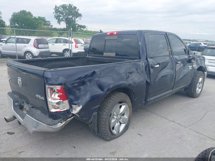 Vin: 1c6rr7lt3ds551732, lot: 45689132, ram 1500 big horn 20134