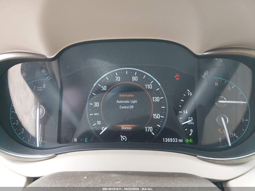 2014 BUICK LACROSSE auction photo 7