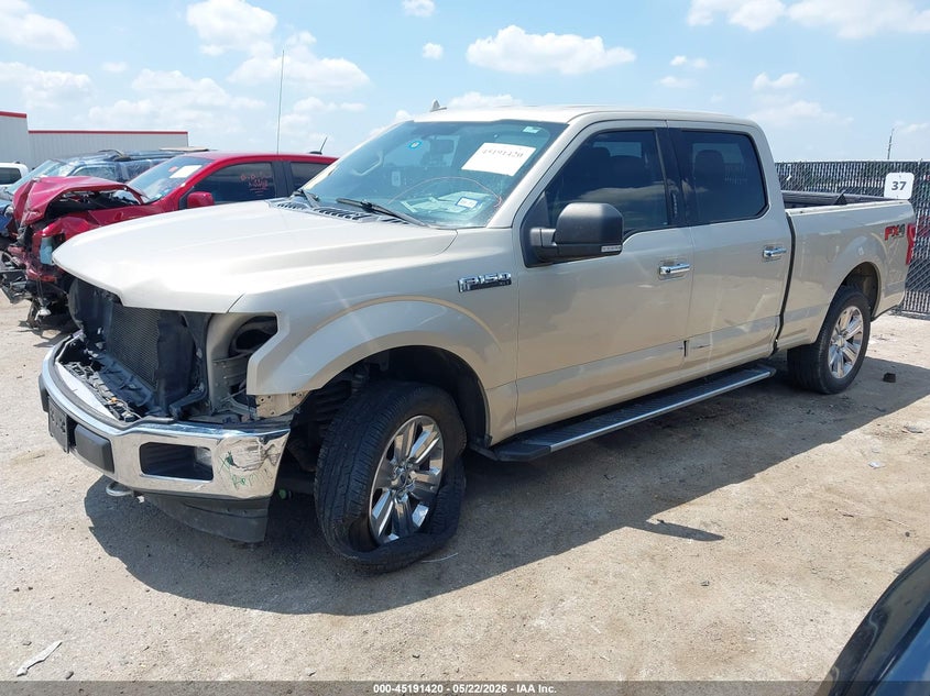Vin: 1ftfw1eg1jfd42835, lot: 45689148, ford f-150 xlt 20182