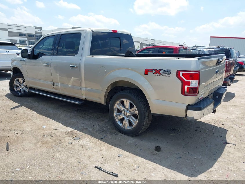 Vin: 1ftfw1eg1jfd42835, lot: 45689148, ford f-150 xlt 20183